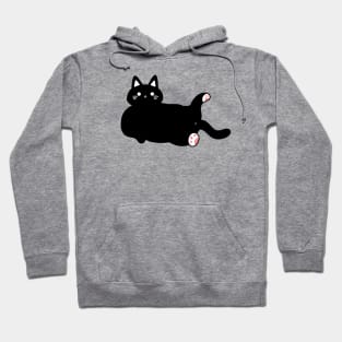 Bored Cat | Cute Handmade Illustrations | By Atelier Serakara Hoodie